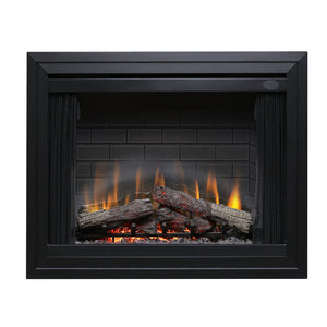 Dimplex 39" Direct-wire Firebox with Brick Herringbone - BF39DXP - The Outdoor Fireplace Store