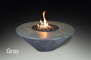 Athena Fireglass Olympus Round Fire Pit Table ORFT-44D - The Outdoor Fireplace Store
