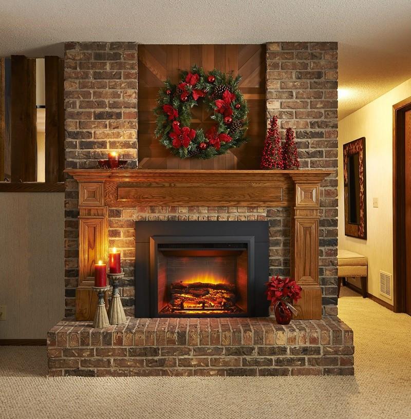 Outdoor GreatRoom GI-29 Gallery Electric Fireplace Insert 36 Surround –  The Outdoor Fireplace Store
