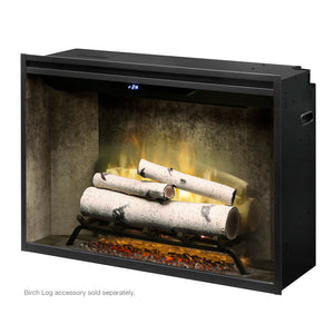 Dimplex 36" Revillusion Weathered Concrete Electric Firebox RBF36WCG - The Outdoor Fireplace Store