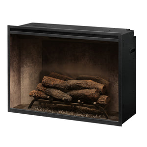 Dimplex 36" Revillusion Weathered Concrete Electric Firebox RBF36WCG - The Outdoor Fireplace Store