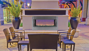 Superior 43" Linear Outdoor See-Thru Conversion Kit LVOST for VRE4543 - The Outdoor Fireplace Store