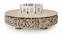 Load image into Gallery viewer, AK47 Design Zero Keramik Arlecchino 2000 mm Wood-Burning Fire Pit - The Outdoor Fireplace Store