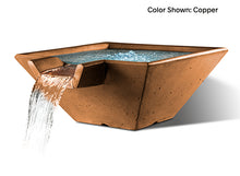 Load image into Gallery viewer, Slick Rock Cascade Square Water Bowl - The Outdoor Fireplace Store