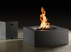 Slick Rock Horizon 36" Square Fire Table - The Outdoor Fireplace Store