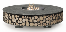 Load image into Gallery viewer, AK47 Design Zero Keramik Nero Ombrato 1500 mm Wood-Burning Fire Pit - The Outdoor Fireplace Store