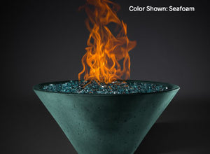 Slick Rock Ridgeline Conical Fire Bowl - Electronic Ignition - The Outdoor Fireplace Store