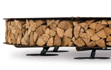 Load image into Gallery viewer, AK47 Design Zero Vintage Brown 3000 mm Wood-Burning Fire Pit-The Outdoor Fireplace Store