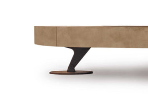 AK47 Design Rondo Santafiora Trachyte Stone 2060 mm Wood-Burning Fire Pit-The Outdoor Fireplace Store
