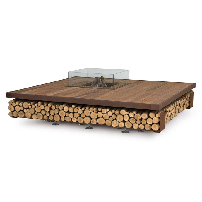 AK47 Design Opera Wood 2000 mm Wood-Burning Fire Pit-The Outdoor Fireplace Store