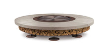 Load image into Gallery viewer, AK47 Design Ercole Concrete Basic Grey 2000 mm Wood-Burning Fire Pit-The Outdoor Fireplace Store