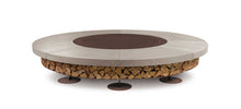 Load image into Gallery viewer, AK47 Design Ercole Concrete Basic Grey 2000 mm Wood-Burning Fire Pit-The Outdoor Fireplace Store