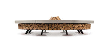 Load image into Gallery viewer, AK47 Design Ercole Concrete Basic Grey 2000 mm Wood-Burning Fire Pit-The Outdoor Fireplace Store