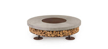 Load image into Gallery viewer, AK47 Design Ercole Concrete Basic Grey 1500 mm Wood-Burning Fire Pit-The Outdoor Fireplace Store