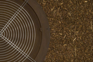 AK47 Design Hole Corten Natural 700 mm Wood-Burning Fire Pit-The Outdoor Fireplace Store