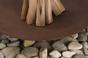 AK47 Design Discolo Corten Natural 1200 mm Wood-Burning Fire Pit-The Outdoor Fireplace Store