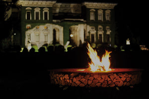 AK47 Design Zero Corten Natural 1200 mm Wood-Burning Fire Pit-The Outdoor Fireplace Store