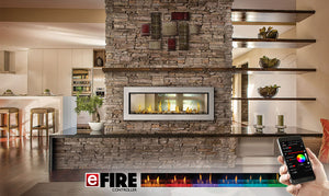 Napoleon Vector 74 See Through Direct Vent Gas Fireplace LV74N2 - The Outdoor Fireplace Store