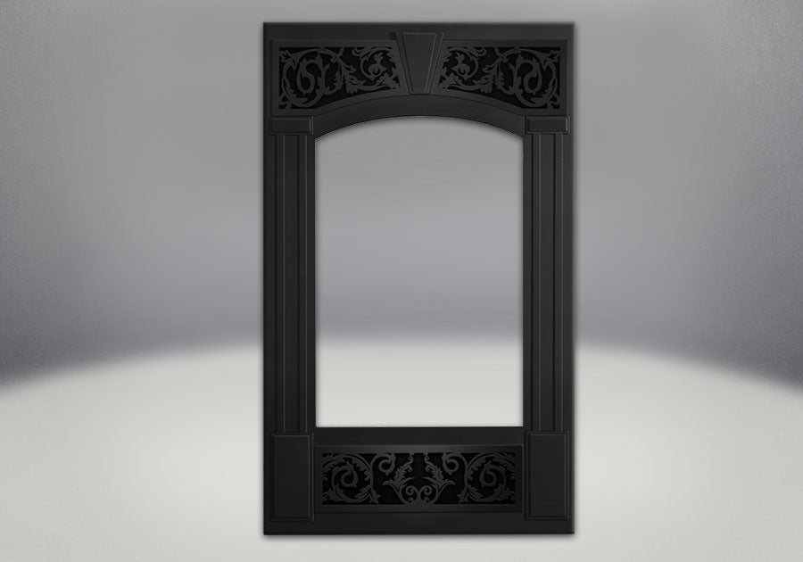 Napoleon Traditional Metallic Black Facing Kit with Safety Barrier for GD19 - FK19SB - The Outdoor Fireplace Store