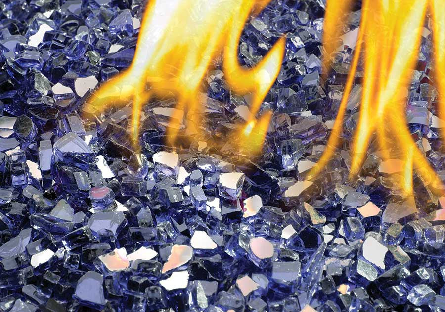 Napoleon Blue Glass Embers Media Kit MKGB - The Outdoor Fireplace Store