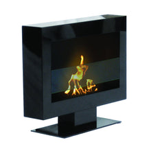 Load image into Gallery viewer, Anywhere Fireplace Tribeca II Indoor/Outdoor Floor Standing - Black - The Outdoor Fireplace Store