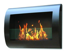 Load image into Gallery viewer, Anywhere Fireplace Chelsea Indoor Wall Mount - Black - The Outdoor Fireplace Store
