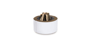 AK47 Design Mangiafuoco White 800 mm Wood-Burning Fire Pit-The Outdoor Fireplace Store