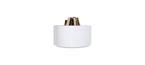 AK47 Design Mangiafuoco White 800 mm Wood-Burning Fire Pit-The Outdoor Fireplace Store