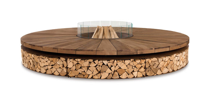 AK47 Design Artu' Wood-Burning Fire Pit-The Outdoor Fireplace Store