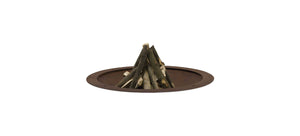 AK47 Design Hole Corten Natural 1360 mm Wood-Burning Fire Pit-The Outdoor Fireplace Store