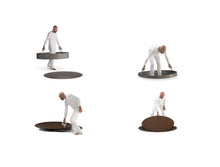 Load image into Gallery viewer, AK47 Design Hole Corten Natural 1360 mm Wood-Burning Fire Pit-The Outdoor Fireplace Store
