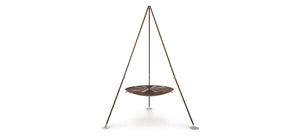 AK47 Design Tripee Oxidized Steel Wood Burning Fire Pit-The Outdoor Fireplace Store