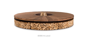 AK47 Design Artu' Wood-Burning Fire Pit-The Outdoor Fireplace Store