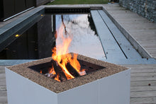Load image into Gallery viewer, AK47 Design Dado White 800 mm Wood-Burning Fire Pit-The Outdoor Fireplace Store
