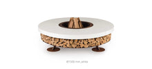 Load image into Gallery viewer, AK47 Design Ercole Concrete White 1500 mm Wood-Burning Fire Pit-The Outdoor Fireplace Store