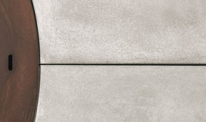 AK47 Design Ercole Concrete Basic Grey 2500 mm Wood-Burning Fire Pit-The Outdoor Fireplace Store
