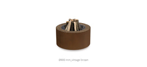 AK47 Design Mangiafuoco Vintage Brown 800 mm Wood-Burning Fire Pit-The Outdoor Fireplace Store