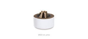 AK47 Design Mangiafuoco White 800 mm Wood-Burning Fire Pit-The Outdoor Fireplace Store