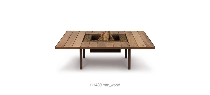 AK47 Design Tavolo Wood-Burning Fire Pit-The Outdoor Fireplace Store