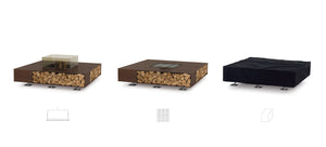 AK47 Design Toast Corten Natural 1250 mm Wood-Burning Fire Pit-The Outdoor Fireplace Store