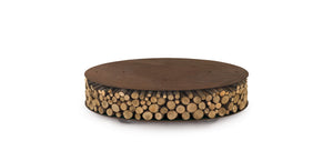 AK47 Design Zero Vintage Brown 1000 mm Wood-Burning Fire Pit-The Outdoor Fireplace Store