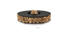Load image into Gallery viewer, AK47 Design Zero Black 1200 mm Wood-Burning Fire Pit-The Outdoor Fireplace Store