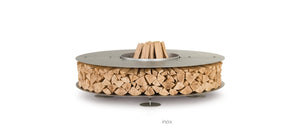 AK47 Design Zero Inox 3000 mm Wood-Burning Fire Pit-The Outdoor Fireplace Store