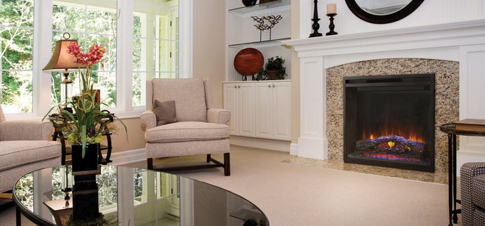 Napoleon Element™ 36 Built-in Electric Fireplace NEFB36H-BS - The Outdoor Fireplace Store