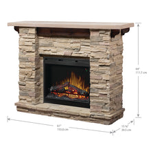Load image into Gallery viewer, Dimplex Featherston Electric Mantel Package GDS28L8-1152LR