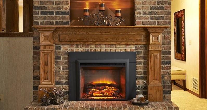 Outdoor GreatRoom GI-29 Gallery Electric Fireplace Insert 36 Surround –  The Outdoor Fireplace Store