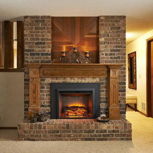 Outdoor GreatRoom GI-29 Gallery Electric Fireplace Insert 36" Surround - The Outdoor Fireplace Store