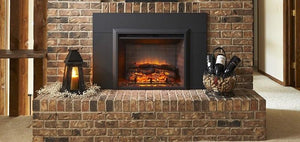Outdoor GreatRoom GI-29 Gallery Electric Fireplace Insert 42" Surround - The Outdoor Fireplace Store