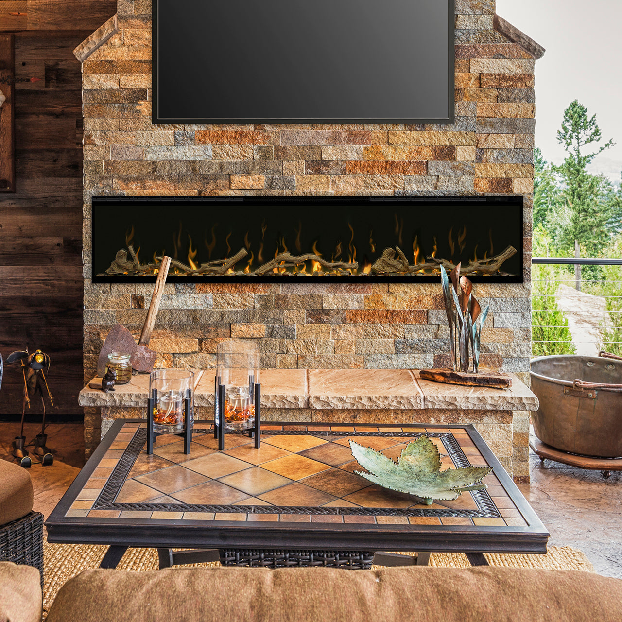 Dimplex 74 IgniteXL Linear Electric Fireplace XLF74 – The Outdoor Fireplace  Store
