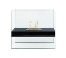 Load image into Gallery viewer, Anywhere Fireplace Madison Indoor/Outdoor Floor Standing - Black - The Outdoor Fireplace Store